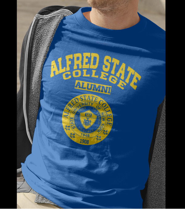 Alfred State College Alumni State University Of New York 1908 1948 T-Shirt