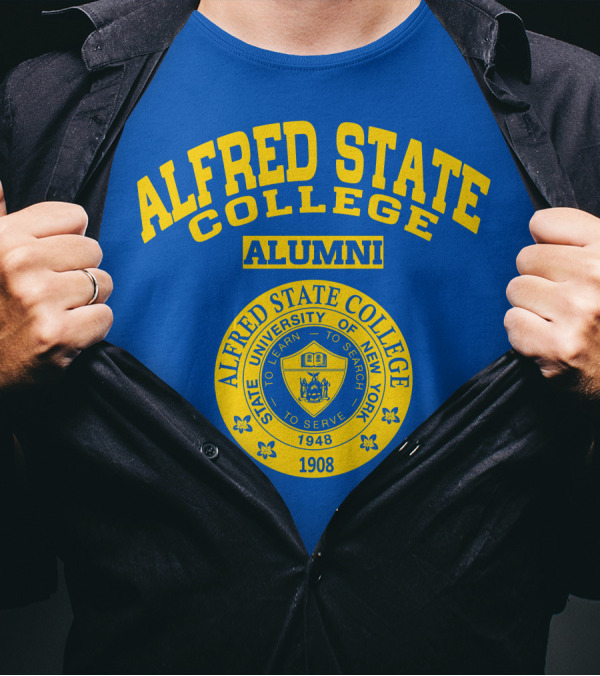 Alfred State College Alumni State University Of New York 1908 1948 T-Shirt