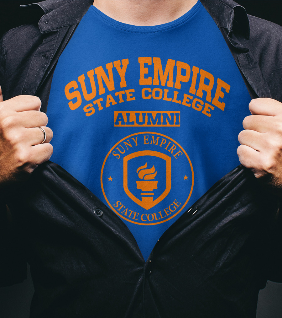 SUNY Empire State College Alumni Torch Emblem T-Shirt