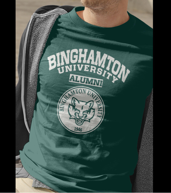 Binghamton University Alumni Bearcat Seal 1946 T-Shirt