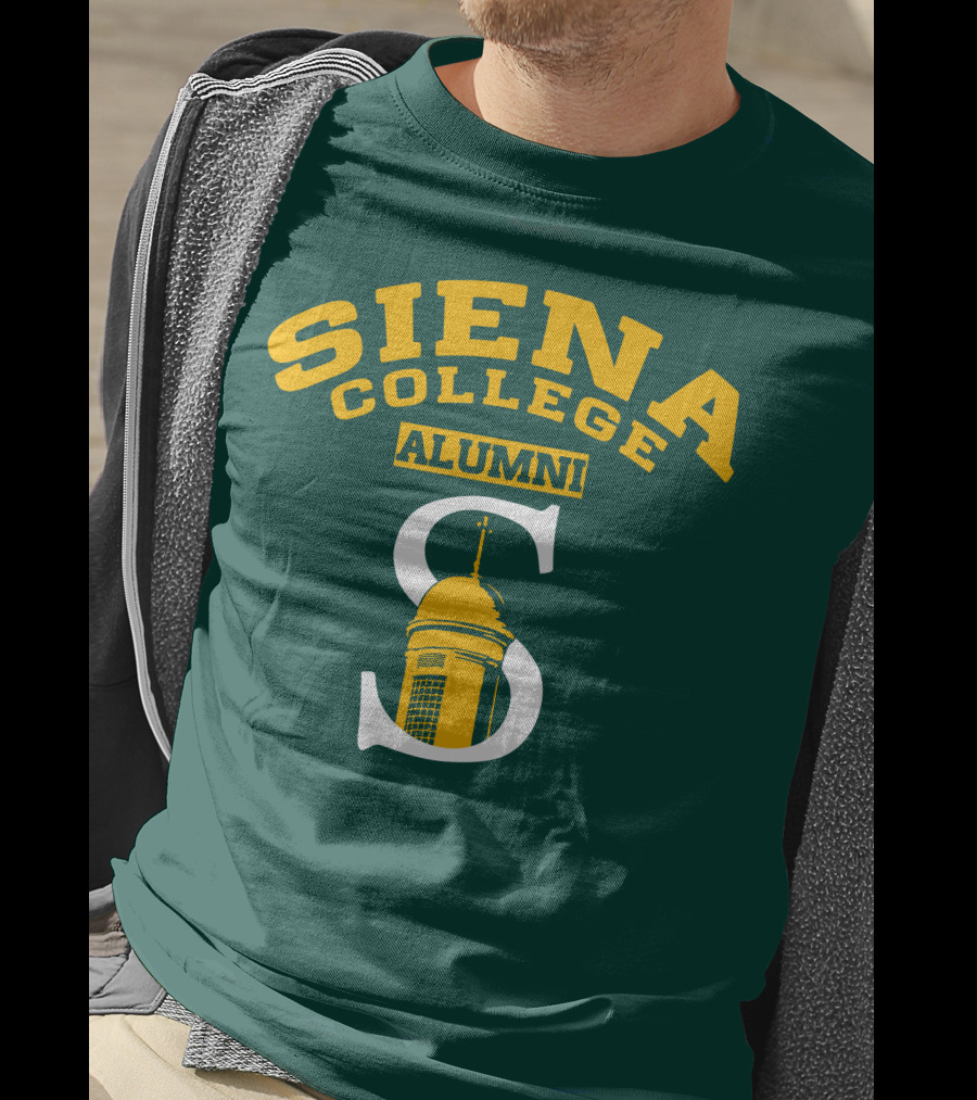Siena College Alumni S Logo With Tower T-Shirt