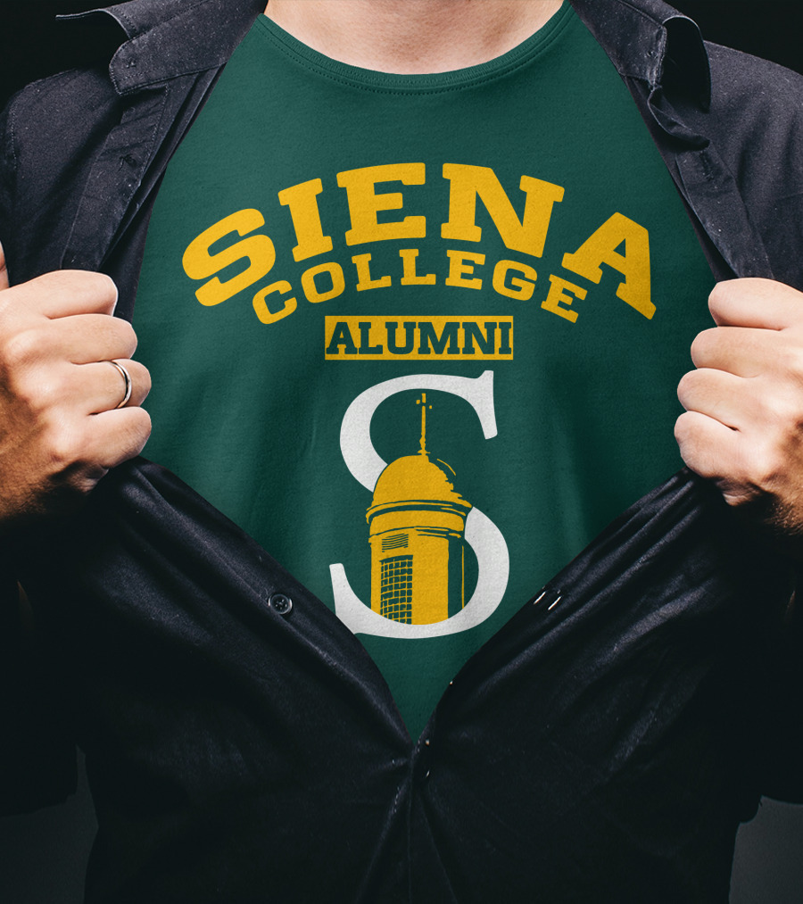 Siena College Alumni S Logo With Tower T-Shirt