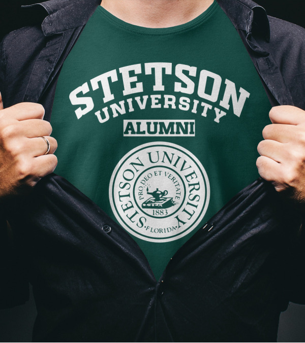 Stetson University Florida Alumni Pro Deo Et Veritate 1883 T-Shirt