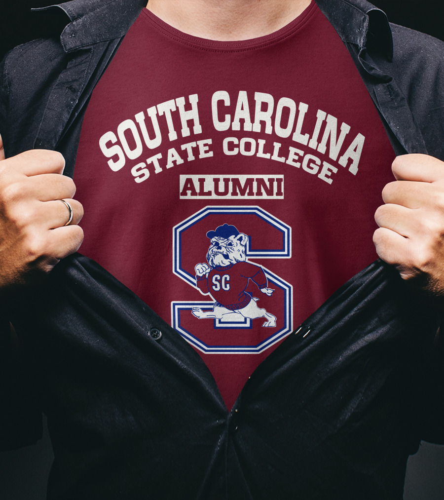 South Carolina State College Alumni SC Bulldog T-Shirt