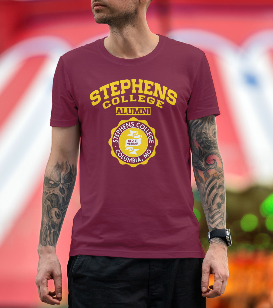 Stephens College Alumni Columbia MO Deo et Veritati T-Shirt