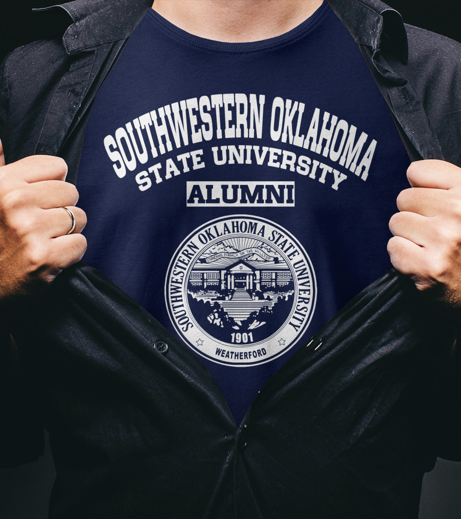 Southwestern Oklahoma State University Alumni 1901 Weatherford T-Shirt