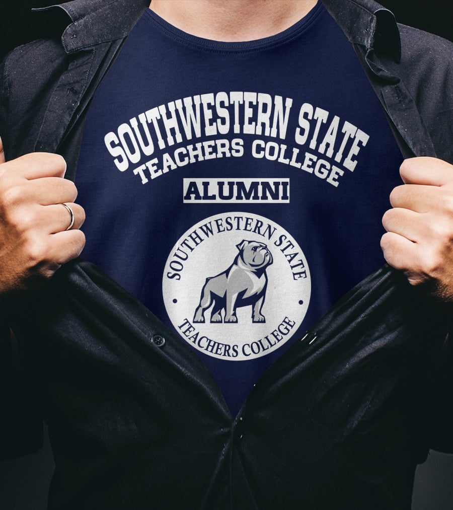 Southwestern State Teachers College Alumni Bulldog T-Shirt