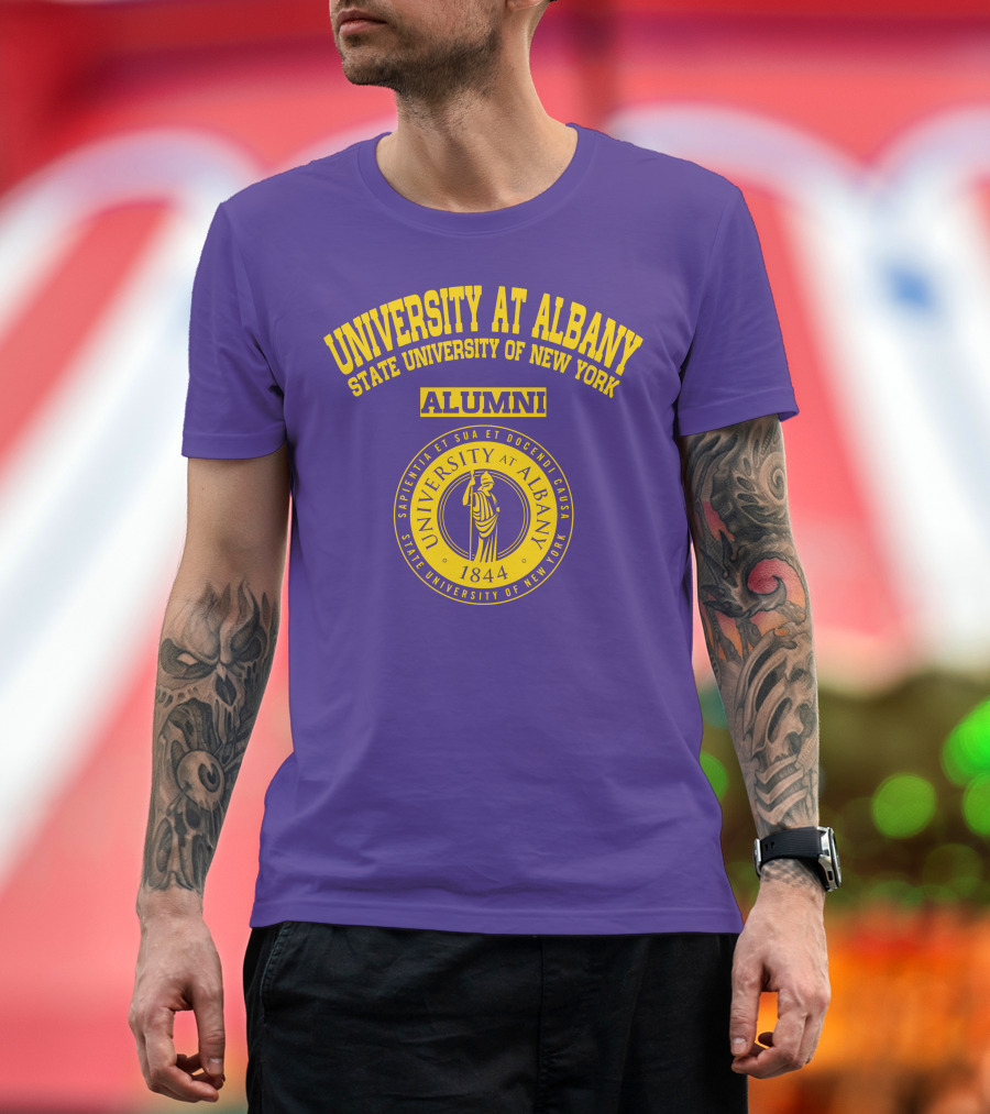 University at Albany State University of New York Alumni 1844 Seal T-Shirt