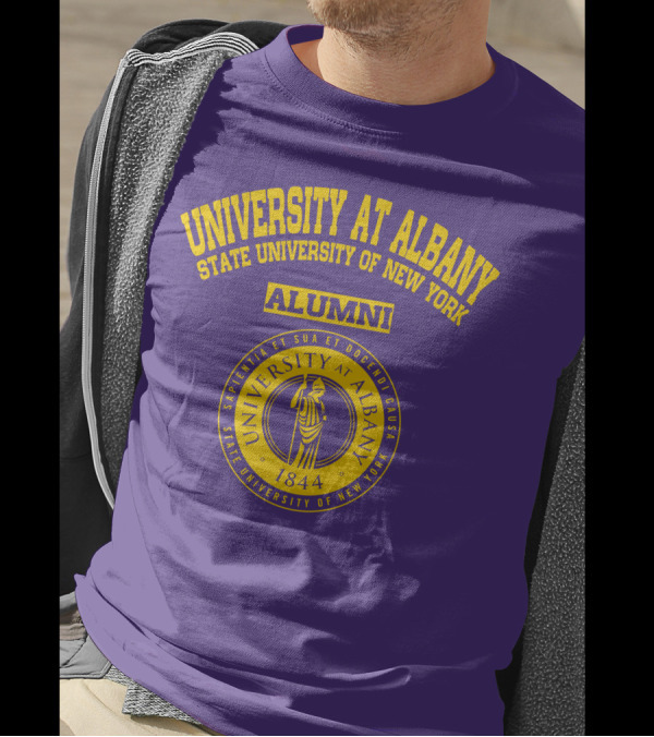 University At Albany State University Of New York Alumni 1844 Seal T-Shirt