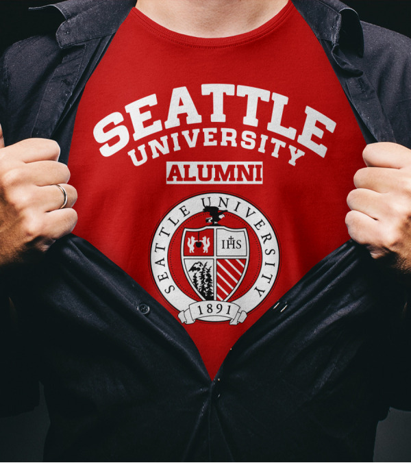 Seattle University Alumni 1891 Seal T-Shirt