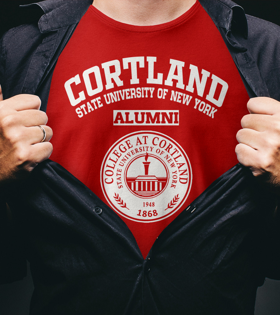 Cortland State University Of New York Alumni College At Cortland 1868 1948 T-Shirt