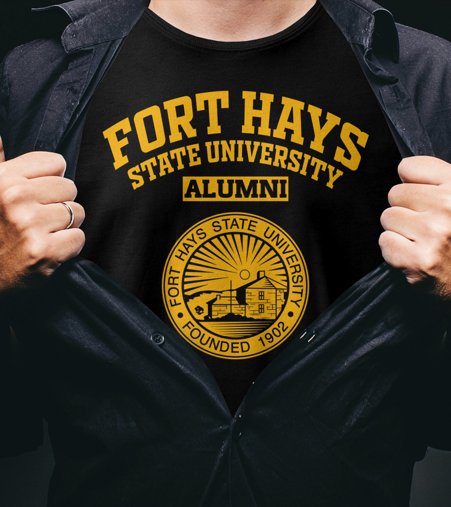 Fort Hays State University Alumni Seal Founded 1902 T-Shirt