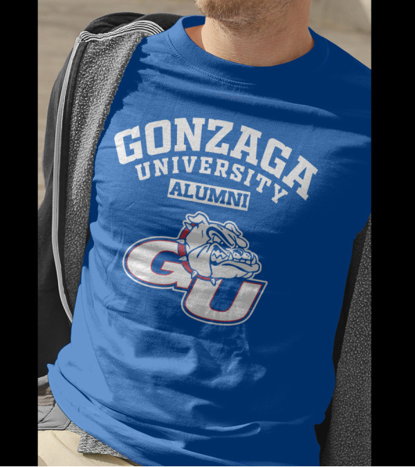 Gonzaga University Alumni Bulldog GU T-Shirt