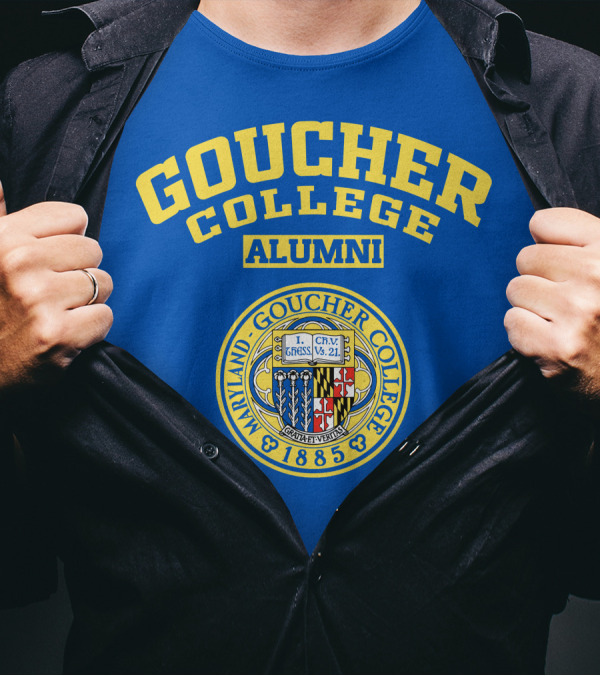 Goucher College Maryland Alumni 1885 Crest T-Shirt