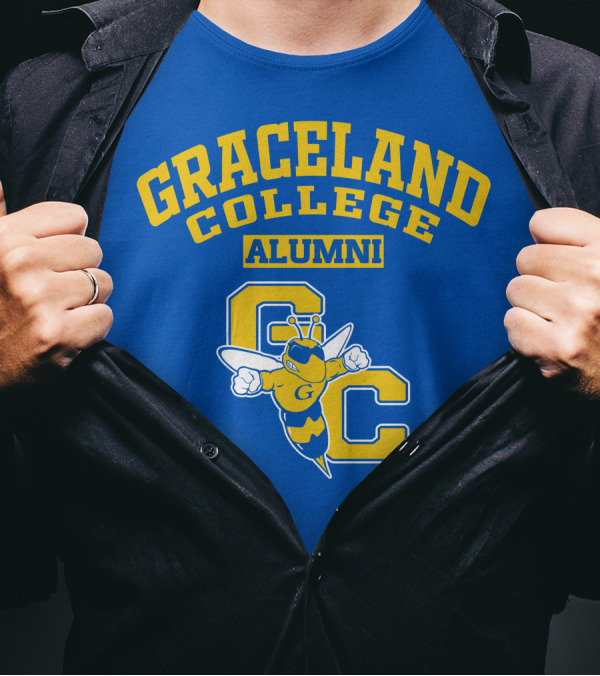 Graceland College Alumni Yellowjacket GC T-Shirt