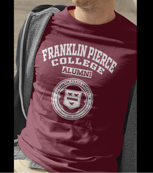 Franklin Pierce College Alumni 1889 Emblem T-Shirt