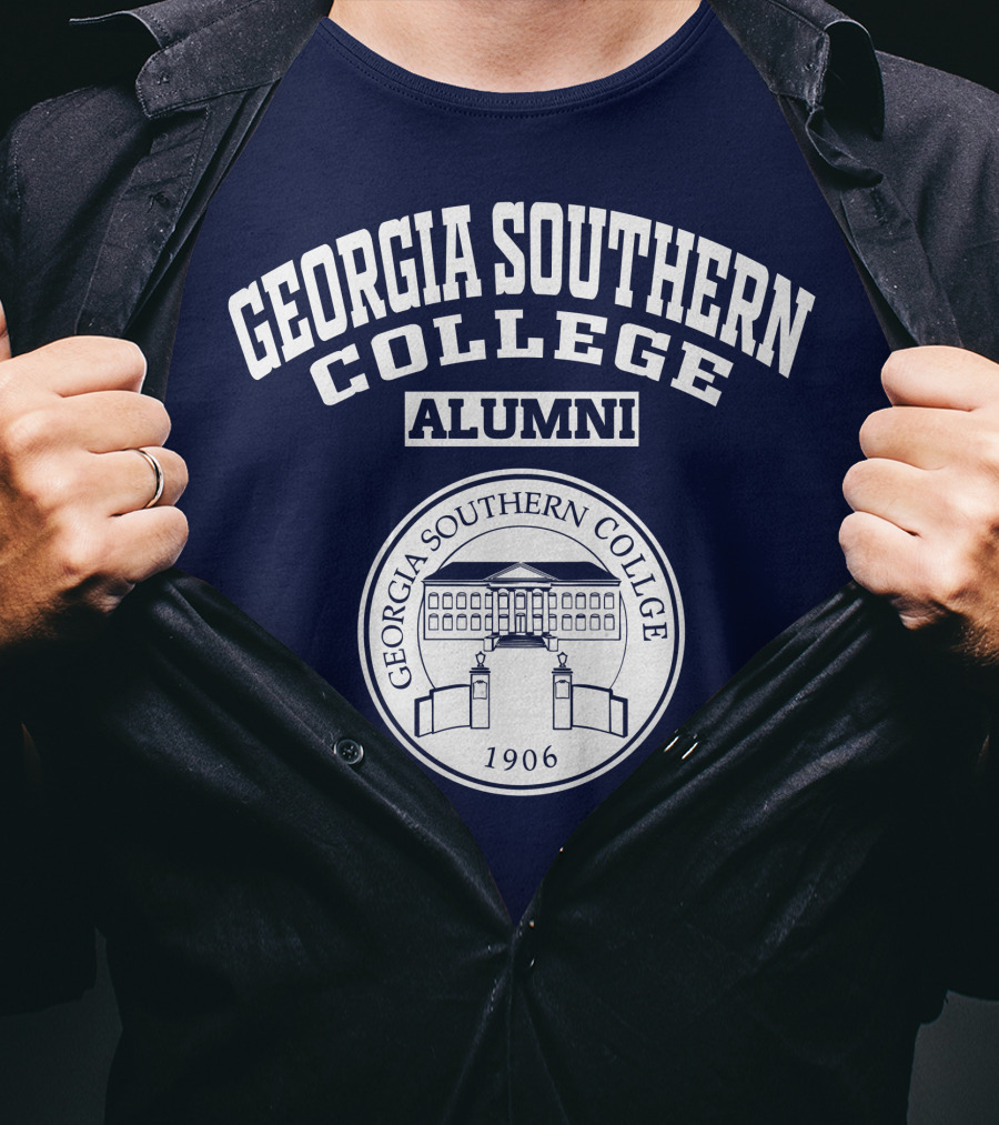 Georgia Southern College Alumni 1906 Seal T-Shirt