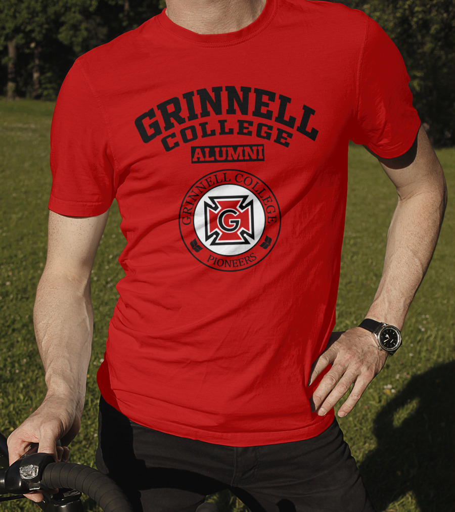 Grinnell College Alumni Pioneers Crest T-Shirt