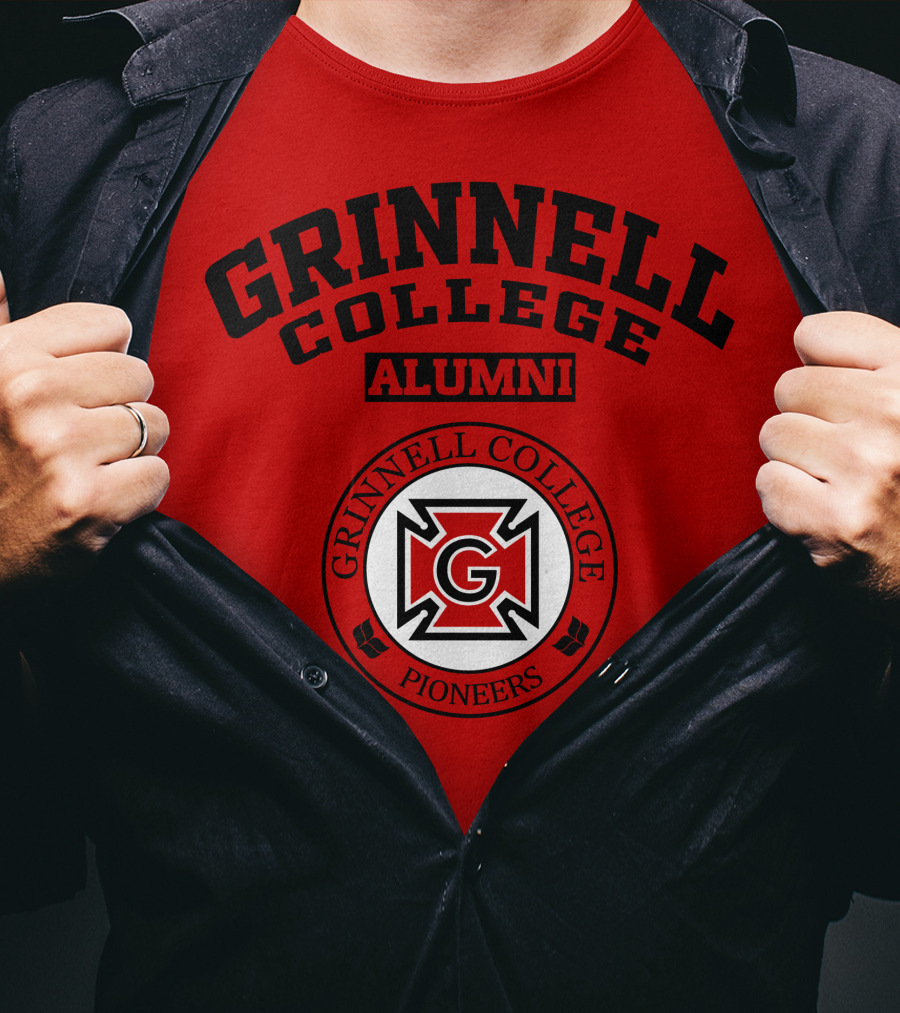 Grinnell College Alumni Pioneers Crest T-Shirt