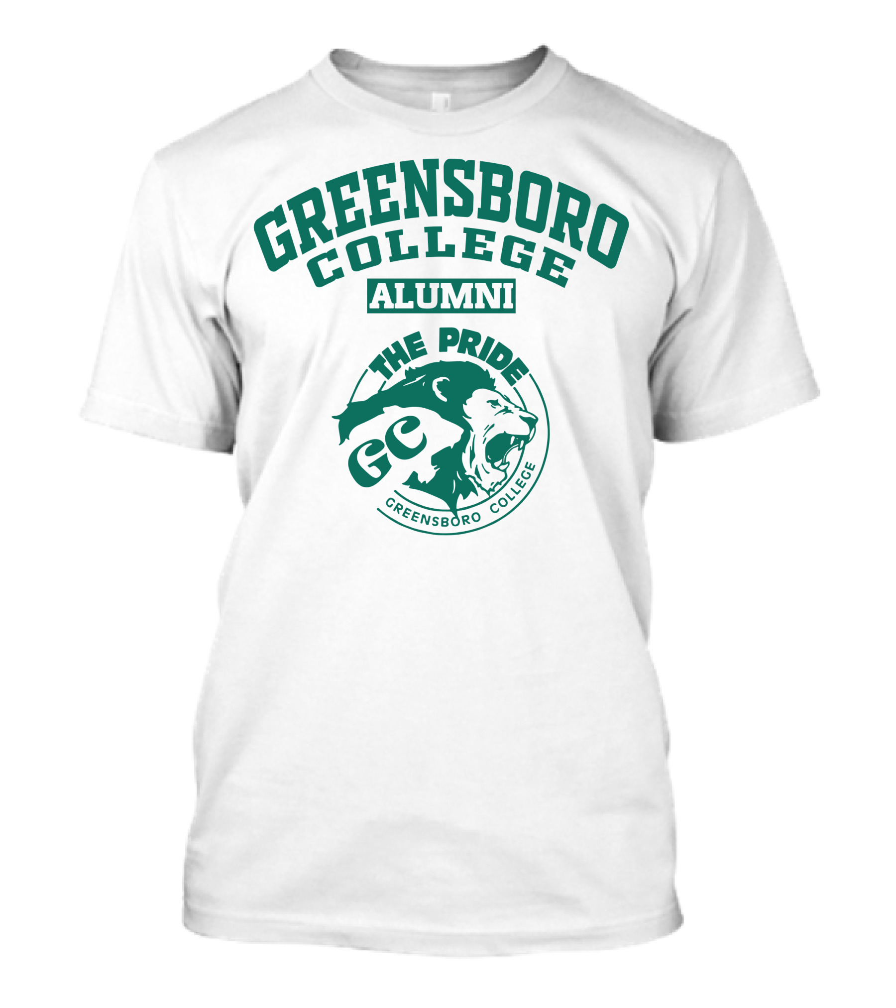 Greensboro College Alumni The Pride GC Lion Emblem T-Shirt