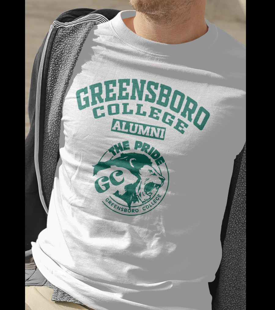 Greensboro College Alumni The Pride GC Lion Emblem T-Shirt