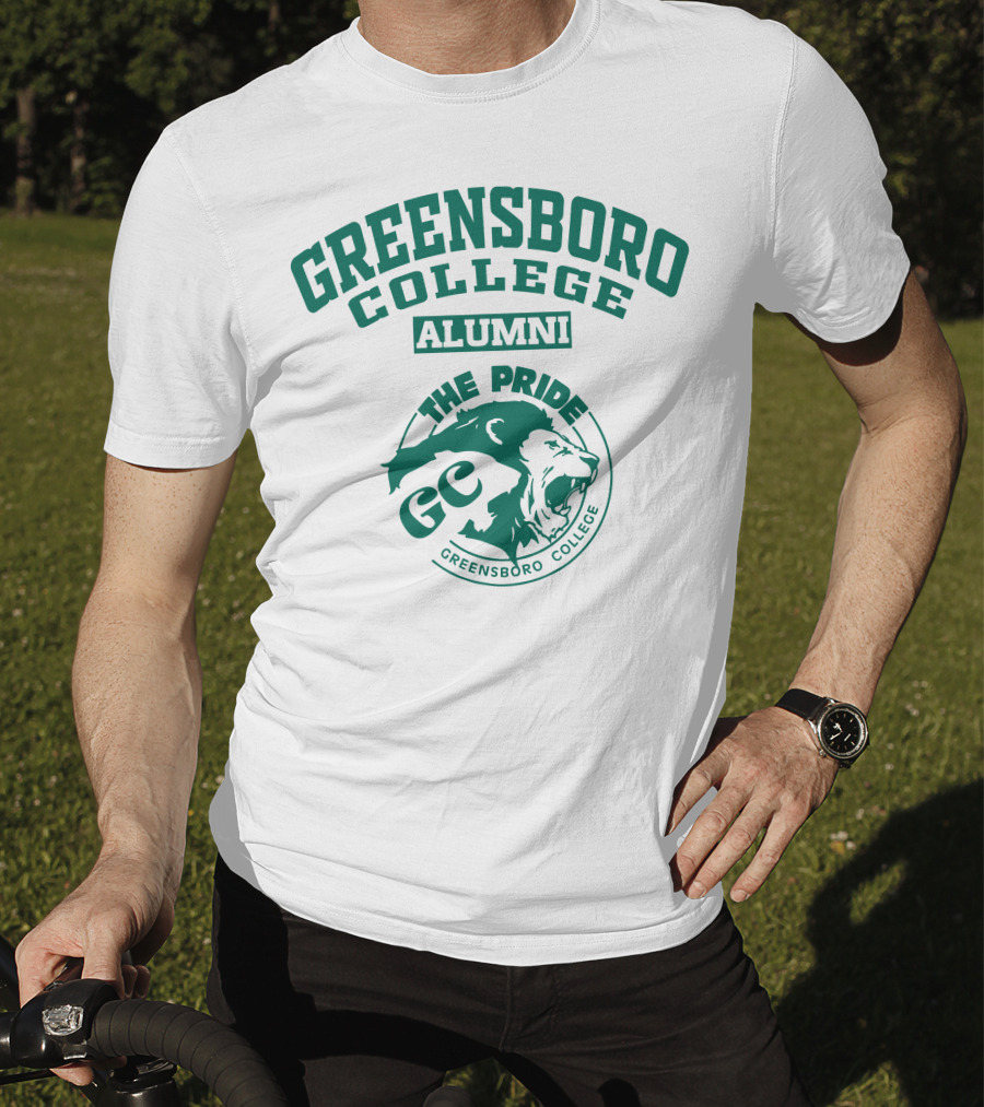 Greensboro College Alumni The Pride GC Lion Emblem T-Shirt