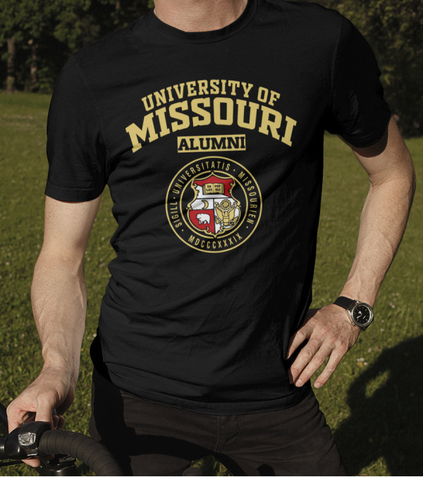 UNIVERSITY OF MISSOURI ALUMNI SIGILL UNIVERSITATIS MISSOURIENSIS MDCCCXXXIX T-Shirt