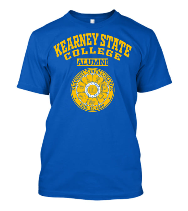 Kearney State College Alumni Feb 15 1869 Emblem T-Shirt