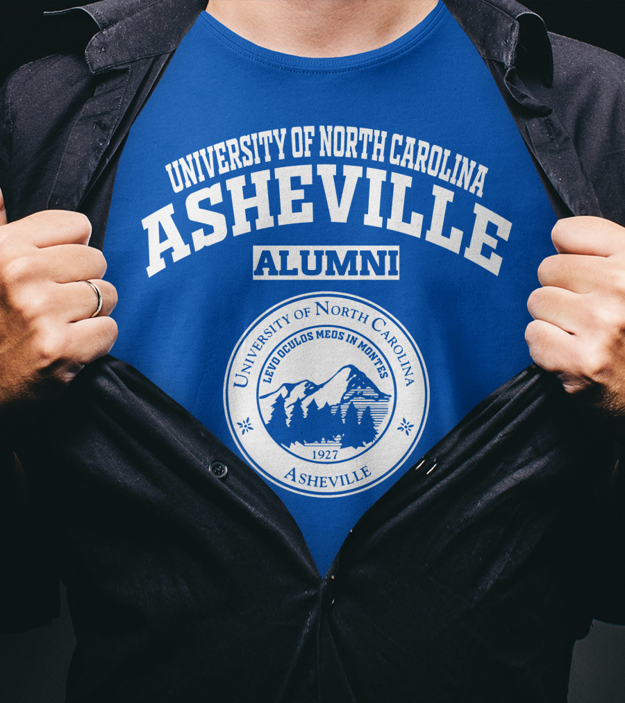 UNC Asheville Alumni University Of North Carolina 1927 Seal T-Shirt