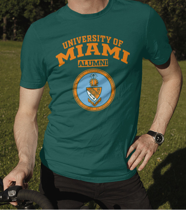 University Of Miami Alumni Great Seal Coral Gables Florida 1925 T-Shirt