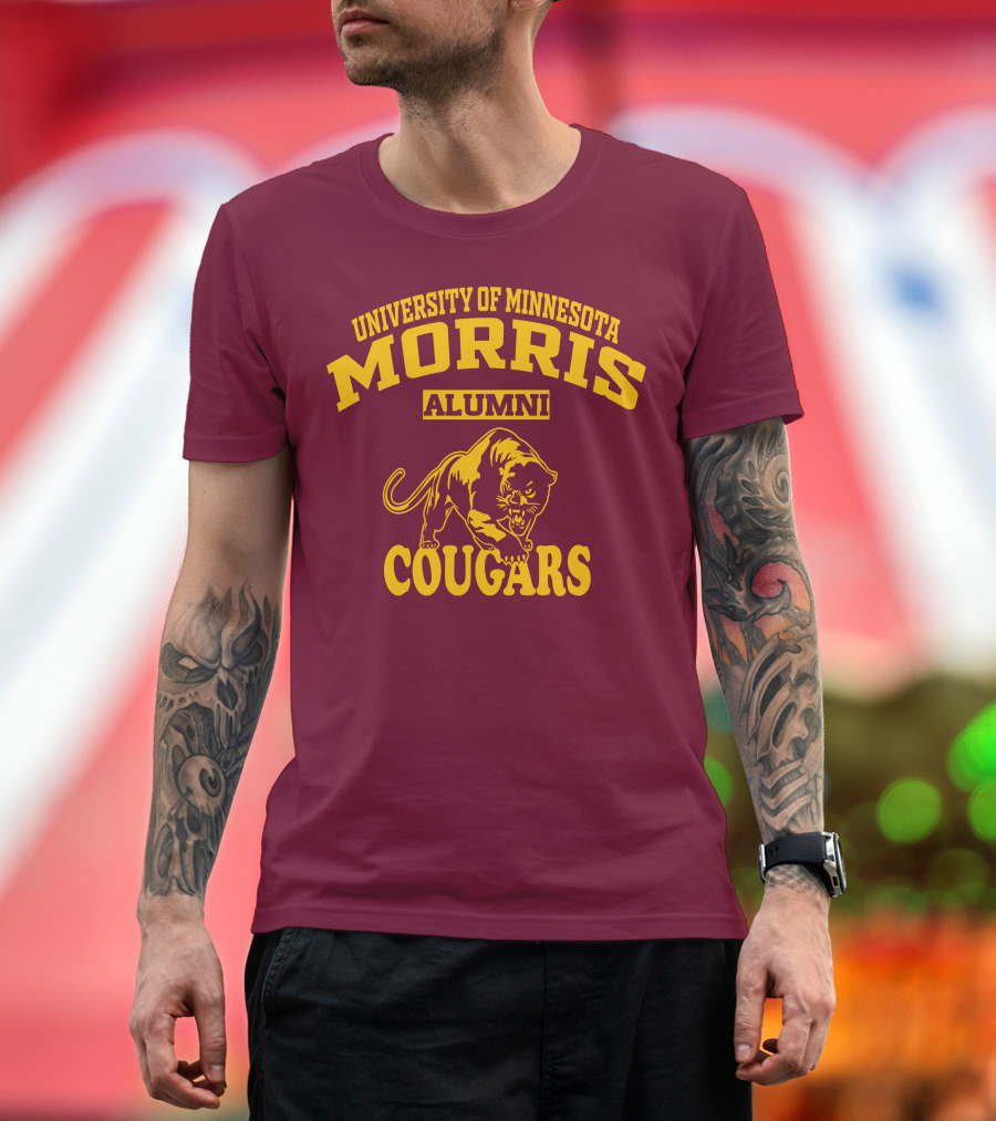 University Of Minnesota Morris Alumni Cougars T-Shirt