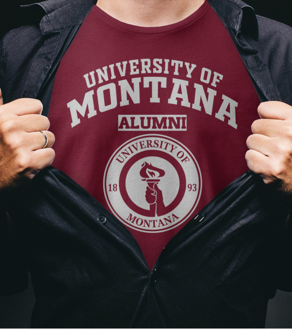 UNIVERSITY OF MONTANA ALUMNI 1893 T-Shirt