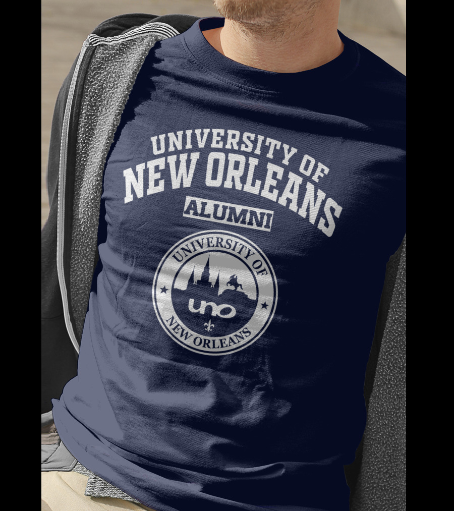 UNIVERSITY OF NEW ORLEANS ALUMNI UNO Seal T-Shirt