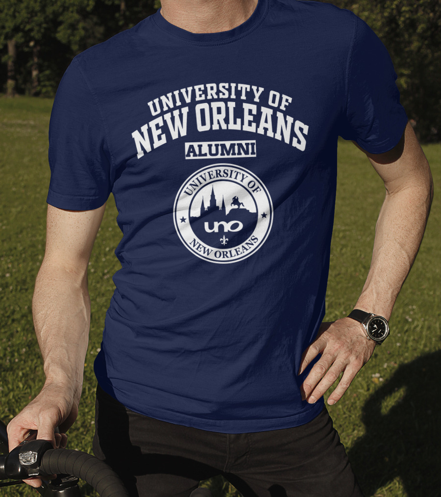 UNIVERSITY OF NEW ORLEANS ALUMNI UNO Seal T-Shirt