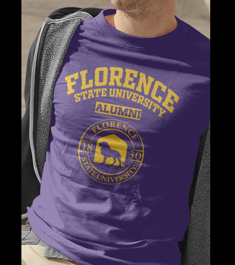 Florence State University Alumni 1830 Lion T-Shirt