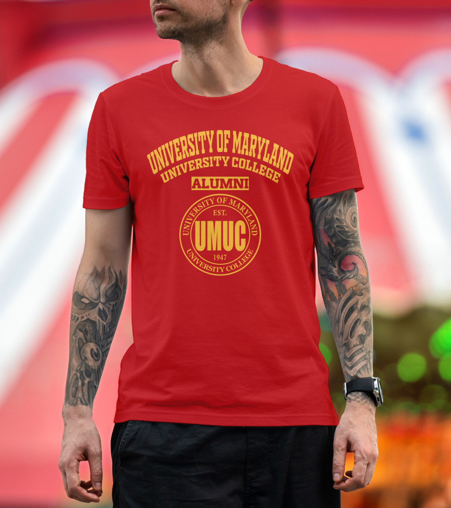 University of Maryland University College Alumni UMUC 1947 T-Shirt