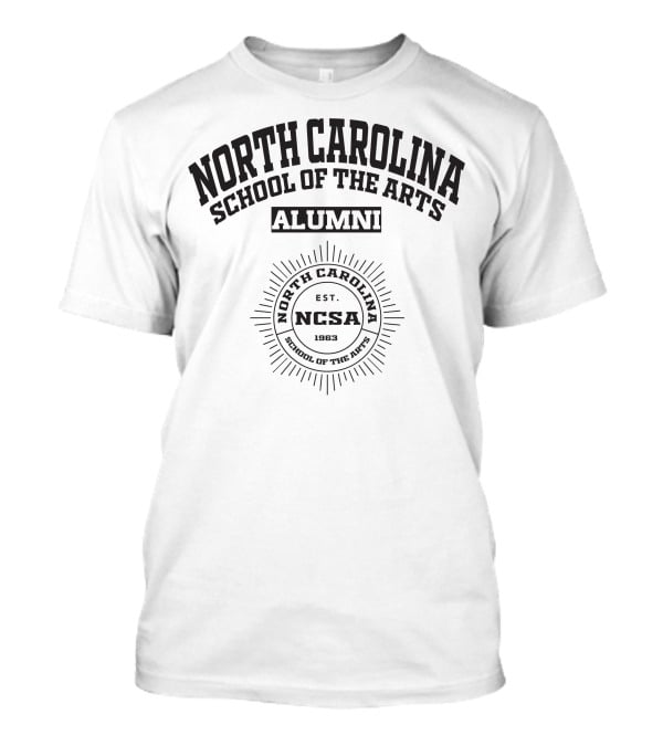 North Carolina School Of The Arts Alumni NCSA Est. 1963 T-Shirt