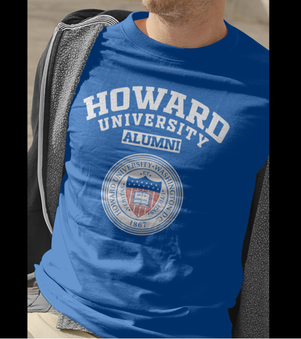 Howard University Alumni 1867 Washington D.C. Veritas Et Utilitas Seal T-Shirt