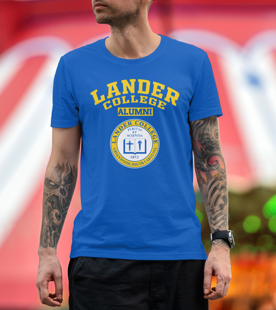 Lander College Alumni Puritas et Scientia Greenwood South Carolina 1872 T-Shirt
