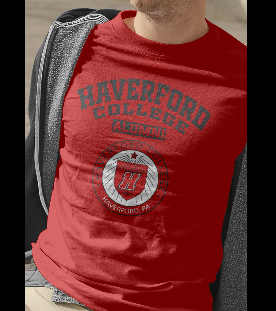 Haverford College Alumni Seal Haverford PA 1833 T-Shirt