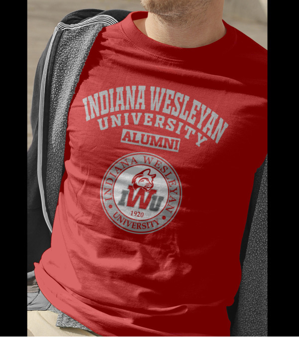 Indiana Wesleyan University Alumni 1920 Logo IWU T-Shirt