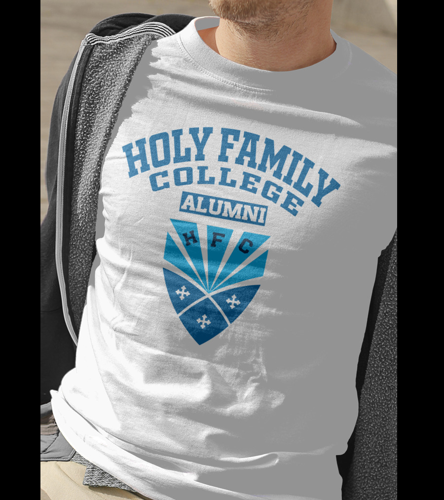 Holy Family College Alumni HFC Shield T-Shirt