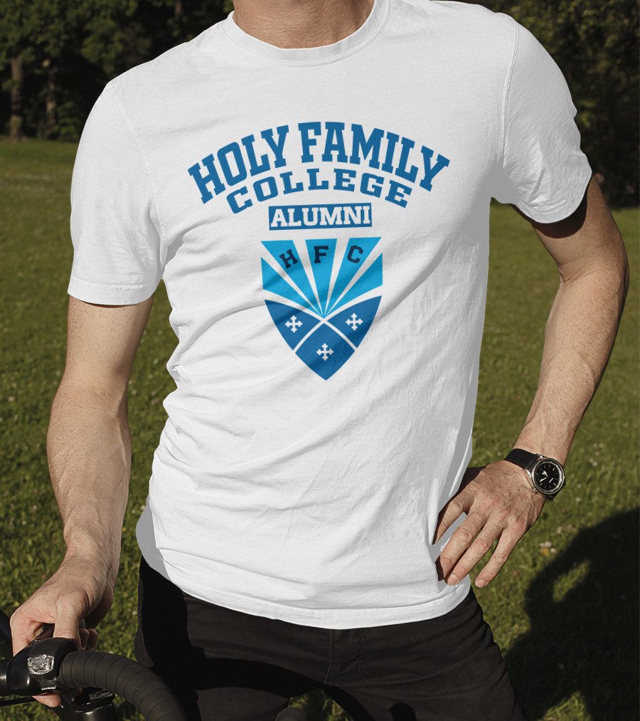 Holy Family College Alumni HFC Shield T-Shirt
