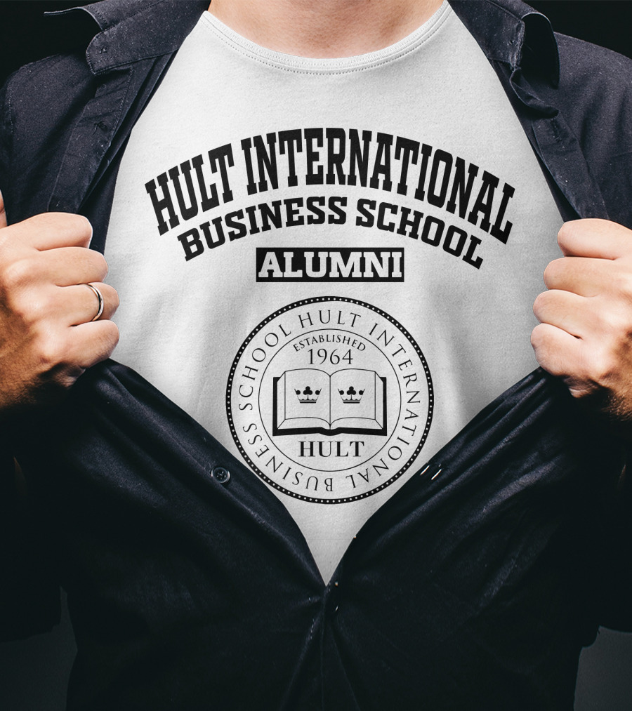 Hult International Business School Alumni Established 1964 Hult Badge T-Shirt