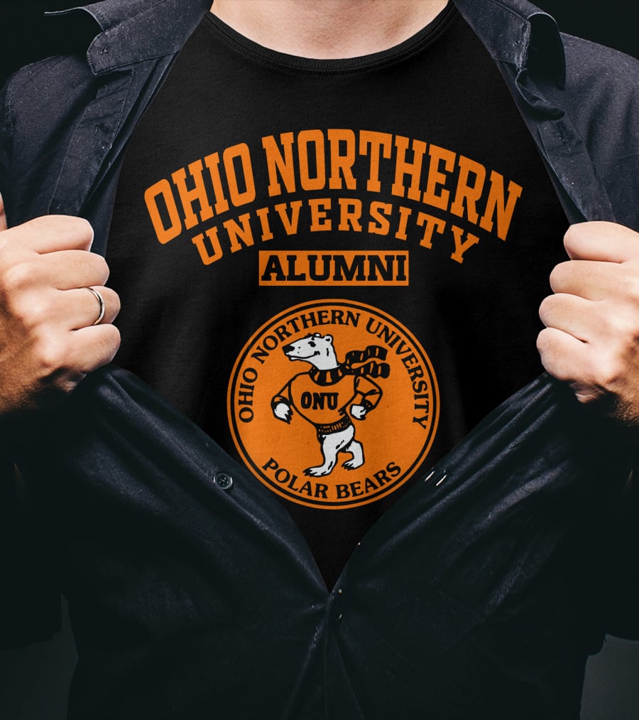 Ohio Northern University Alumni Polar Bears ONU T-Shirt