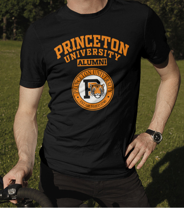 Princeton University Alumni Established 1746 Tiger Seal T-Shirt