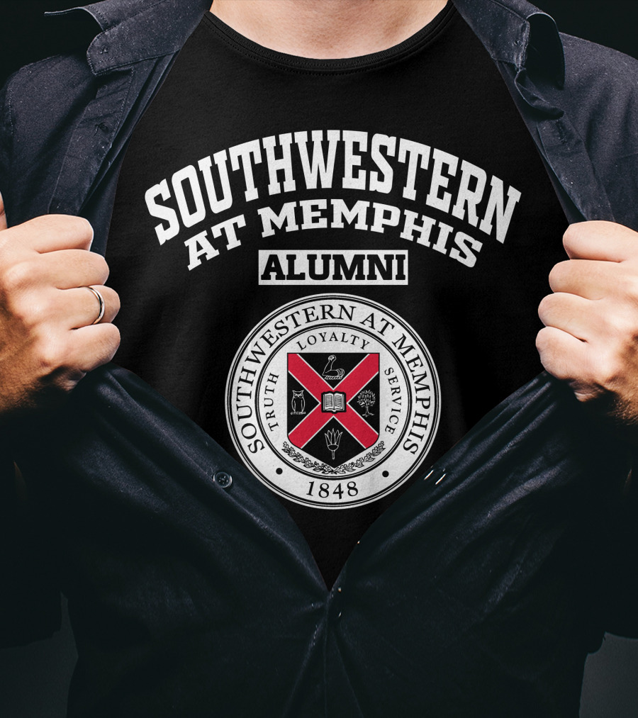 Southwestern At Memphis Alumni Truth Loyalty Service 1848 T-Shirt