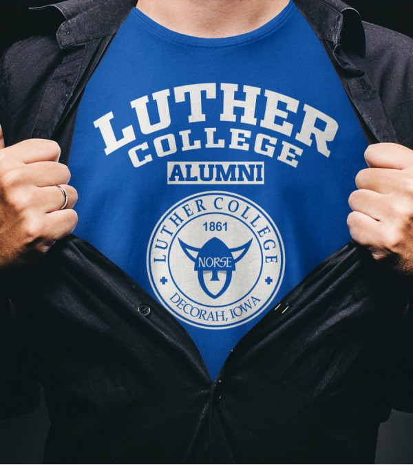 Luther College Alumni Norse Decorah Iowa 1861 T-Shirt