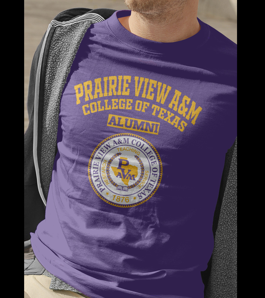 Prairie View A&M College Of Texas Alumni Seal 1876 T-Shirt