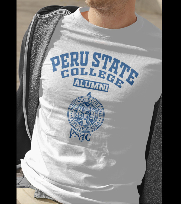 Peru State College Alumni Seal Peru Nebraska PSC T-Shirt